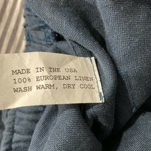 Alex Crane Dusk Linen Shorts